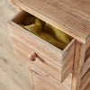 Natural Wooden 5 Drawer Chest Tallboy Storage Unit Bedroom Organiser Storage