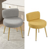 Modern Dressing Table Chair Soft Padded Seat Metal Leg Piano Makeup Vanity Stool