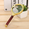 Handheld Magnifying Glass 90mm 15x Magnifier Loupe Reading Jewelry Aid Big Large