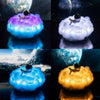 LED Lights Space Astronaut 3D Cloud Rainbow Effect Lamp Ornaments For Kids Room