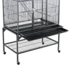 175cm Large Rolling Metal Bird Parrot Cage for African Grey With Stand Wheels