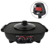 2in1 Hot Pot Barbecue Dualuse Non-Stick Pot Electric Induction Hot Pot Cooker