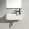 RH TAP White Designed Cloakroom Hand Wash Basin compact Ceramic Small White
