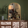 Window Style Mirror Home Decoration Wall Mount Fireplace Hallway Outdoor Mirror