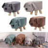 Animal Footstool Stool Rhinoceros Elephant Triceratops Dog Puppy Calf Fawn Chair