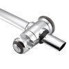 Chrome Adjustable Bathroom Shower Riser Rail Bracket Head Holder Bar Kit Silver