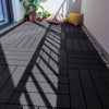 11 Pack Mosaic Garden Patio Interlocking Composite Decking Floor Tiles 30x30cm