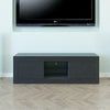 Modern TV Unit Cabinet Stand Sideboard High Gloss Two Doors LED Lights