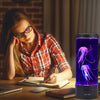 Colour Changing LED Jellyfish Lava Light Aquarium Desk Home Bedroom Decor UK
