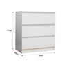 Modern Chest of Drawers Bedside Table Cabinet Nightstand 2/3/4 Drawers Bedroom