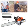 2-Stroke 52cc Petrol Chainsaw Easy Start 20-inch E-Start Chain Saw 20" Tool Kit