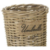 Rattan Wicker Weave Umbrella Stand Brolly Storage Basket Holder Bin Rack