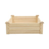 Wooden Raised Garden Planting Bed Vegetable Flower Plants Planter Trough 60*60CM