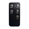 Electric Fireplace Wall Mount Fire Flicker Flame Black Glass with Remote 30"-50"
