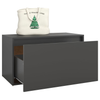 Hallway Bench Shoe Storage Cabinet 1 Drawer Organizer Unit Ottoman Chest Grey