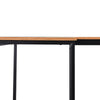 Wood effect L-shaped Computer Desk Corner PC Table Workstation Home Office