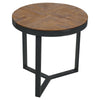 2pc Teak Wood Nesting Side Table Coffee Centrepiece Living Room Indoor Furniture