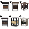Furinno Andrey End Hallway Console Table/ Night Stand Storage Shelf with Drawer