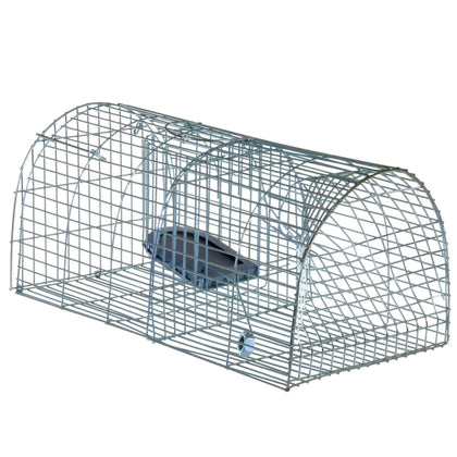 Large Rat Trap Cage Metal Mouse Animal Rat Catcher Galvanised Indoor Heavy Duty