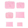 6X Travel Organizer Bag Pouch Portable Storage Waterproof Luggage Suitcase Set