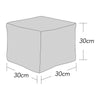 Square Bean Bag Foot Rest Stool Pouffe Living Room Beanbag Ottoman Footstools