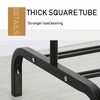 Heavy Duty Metal Rail Clothes Garment Hanging Rack Shelf Display Stand UK