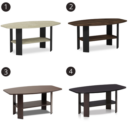 Furinno Simple Design Coffee Table Living Room Furniture