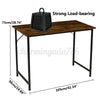 Wood Computer Desk Laptop PC Table Home Office Study Simple Workstation UK