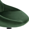 1x Breakfast Bar Stools Bar Chairs for Kitchen Bar Stools with Velvet Swivel Gas