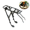 Heavy Duty Bicycle Rear Rack Bike Carrier Bracket Pannier Luggage Bag Cycle Seat