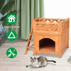 Wooden Outdoor/Indoor Pet Dog Puppy Cat Small Animal House Kennel Shelter UK