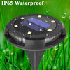 LED Solar Power Ground Lights Floor Decking Patio Outdoor Garden Lawn Path Light