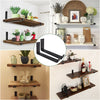 10x Heavy Duty Shelf Brackets for Scaffold Board Shelving Industrial Style 9inch