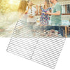 Large Metal BBQ Grill Grate Rack Net Grid Mesh Rack Picnic Cooking Replacements