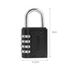New Weatherproof Security Padlock Outdoor Heavy Duty 4-Digit Combination Lock UK