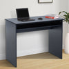 Writing Computer Desk Workstation PB Black Home Office Wooden Table