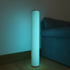 Colour Changing LED Floor Lamp Starlight Round Deco Tube Mood Light 54cm Tall