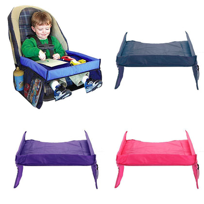 Children Activity Table Travel Play Tray Car Seat Back Storage Organiser