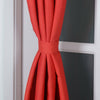 Thermal Blackout Ready Made Eyelet Ring Top Pair of Curtains with Free Tie Backs