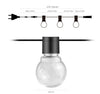 SOLAR POWERED RETRO BULB STRING LIGHTS FOR GARDEN OUTDOOR FAIRY SUMMER LAMP RYL