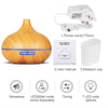 550ML Aroma Aromatherapy Diffuser LED Oil Ultrasonic Air Humidifier Purifier UK