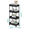 Narrow Slim Kitchen Storage Trolley Fruit Vegetable Gap Rack Basket Shelf Cart