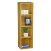 Oxford Cube Bookcase 1 2 3 4 Tier Shelf Display Wood Furniture Storage Unit BooK