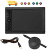 10x6 inch Digital Graphics Drawing Tablet Artist Board Pad W/ 8192 Pen Pressure