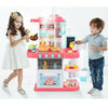 Portable Electronic Children Kids Kitchen Cooking Toy Cooker Pretend Play Set