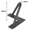 4 x Hairpin Legs / Hair Pin Legs Set for Furniture Bench Desk Table 10CM X 10MM
