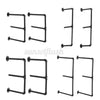 Industrial Floating Shelves Pipe Shelf DIY Rustic Steampunk Shelving Brackets UK