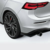 Carbon Fiber Accessories Rear Bumper Lip Diffuser Splitter Canard Protector 2pcs