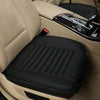 Car Front Seat Chair Cushion PU Leather Soft Pad Cover Black Protector Mat