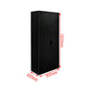 Metal Filing Cabinet Steel Storage Lockable Office Tool Cupboard 3/4/5 Tiers NEW
